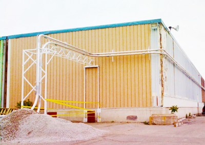 Flour Rail Car Unload System